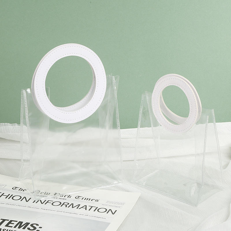 White Large Round Handle