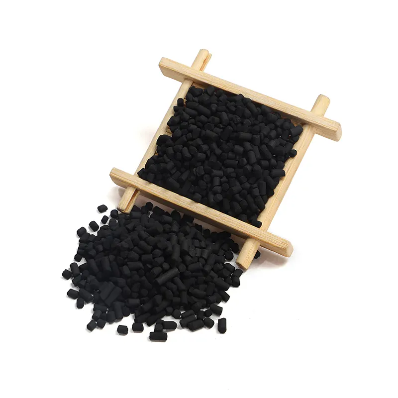 Le charbon actif granulé imprégné est spécialement traité pour une utilisation dans les applications d'élimination Hg en phase vapeur