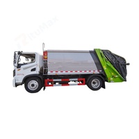 Meilleur prix pour camion compacteur à moteur diesel Dongfeng pour la logistique portuaire, la gestion et l'élimination des déchets, la gestion des déchets industriels
