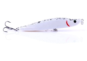 Esca Rigida all'Ingrosso 9,5cm 16g, Esca a Forma di Matita per Luccio con Occhi 3D, Esca da Pesca per Fiumi, Laghi e Torrenti - Product Image 2