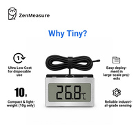 Thermomètre numérique ZenMeasure haute précision +/-1°C avec sonde filaire pour incubateur et écloserie