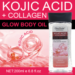 Effective <strong>Wholesale</strong> Glow Body Oil Face Body Skin Lightening Moisturizing Kojic Acid Collagen Skin Care Pure Natural Body Oil - Product Image 5