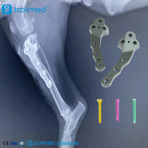 Kosteneffectieve Veterinaire Orthopedische Trauma Implantaten Titanium Tplo Vergrendelingsplaten Voor Honden Katten Instrument Toolmed Merk 1 Jaar - Product Image 4