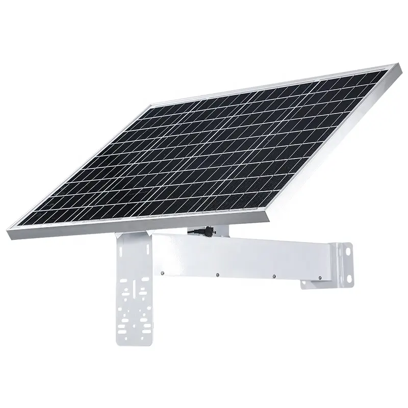 Einfache Installation des Solarstrom versorgungs systems 50W 80AH Batterie Solarstrom-Kit für die Überwachung von CCTV-Kameras