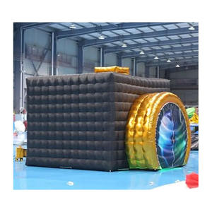 검은 카메라 led 360 사진 부스 배경 텐트 cabina de fotos 풍선 인클로저 동봉 사진 부스 - Product Image 1