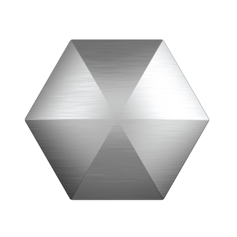 Kinetic energy aluminum alloy hexagon~ silver 35g