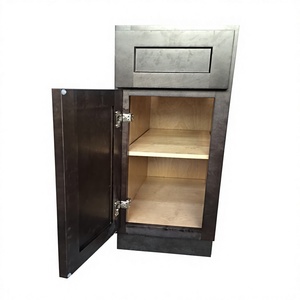 Novedoso Gabinete de Cocina de Madera Maciza con Despensa, Estilo Moderno Personalizado Curvo de 2 Puertas - Product Image 2