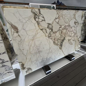 Calacatta Viola Marmorplatte - Weißer Naturmarmor mit Lila Adern für Arbeitsplatten, Wände & Böden, Polierte Großplatte - Product Image 3