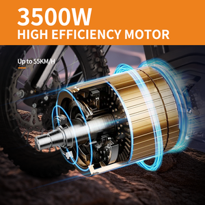 Motocicleta Eléctrica Todoterreno D3 de 6000W con Envío Rápido desde Almacenes <span class=keywords><strong>en</strong></span> EE. UU. y la UE - Product Image 5