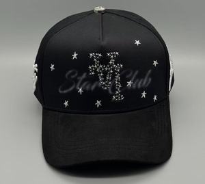 Gorras <span class=keywords><strong>de</strong></span> Béisbol <span class=keywords><strong>de</strong></span> Alta Calidad, Nuevos Estilos, 5 Paneles, Ajustables, con Logotipo Bordado Personalizado, Visera Plana, Gorras Dandi - Product Image 2