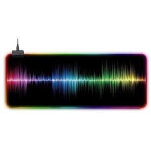 SY45 LED RGB Mouse <b>Pad</b> Gaming Mousepad Non-Slip Rubber Mouse Mat Computer Carpet Desk Mat PC Gaming Mousemat - Product Image 6