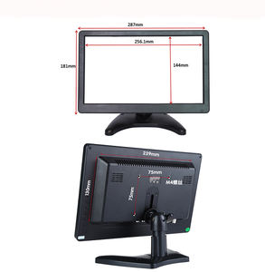 Moniteur LCD TFT de haute qualité de 11,6 pouces, multi-usage, ports de <span class=keywords><strong>connexion</strong></span> <span class=keywords><strong>HDMI</strong></span>, <span class=keywords><strong>VGA</strong></span>, USB, AV, BNC - Product Image 4