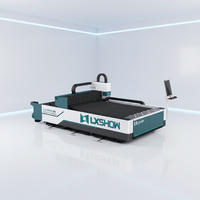 Machine de découpe laser à fibre pour tôles métalliques de type ouvert LXSHOW LX3015FC 1500W 3000W 6000W, certifiée CE, directement de l'usine