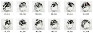 3D Design Custom Stainless Steel Military Wax Mold Rings