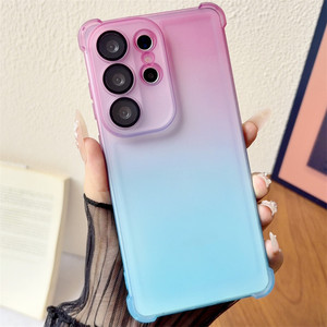 เคสกันกระแทกแบบไล่สีเนื้อนุ่ม TPU สำหรับ Samsung S26 S25 S24 Plus Ultra FE A57 A37 A27 A17 A07 A56 A36 A26 A16 - Product Image 5