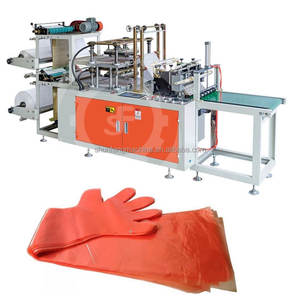 CE certificazione monouso automatico medico veterinario PE guanto braccio macchina manica lunga copertura che fa macchina - Product Image 1