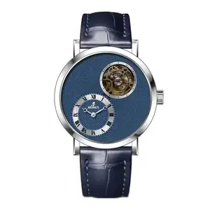 Custom Watch Dial Tourbillon Luxury Watch Supplier Men Stainless Steel Watches for Men