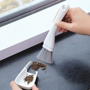 Cocina Mango corto Tazón de lavado Cepillo de limpieza de ollas Ranura de ventana y puerta Cepillo de limpieza de huecos de piso - Product Image 3
