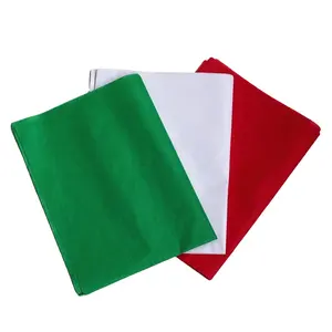28gsm factory whosale christmas tissue paper red green colored paper for packaging wrapping gifts