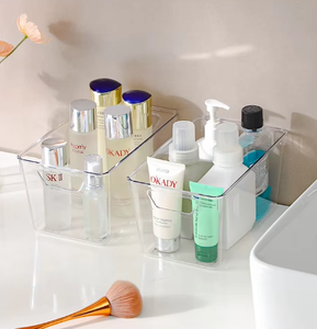 <span class=keywords><strong>Caja</strong></span> de Almacenamiento Rectangular de Plástico, <span class=keywords><strong>Caja</strong></span> de Almacenamiento de Cosméticos, Joyas, Mascarillas, Productos para el Cuidado de la Piel, Condimentos de Cocina, 18L de Gran Capacidad - Product Image 2