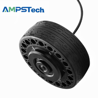 Kit de moteur servo AMPSTech 36VDC IP67, couple de 15 Nm, double axe, pilote CAN Bus, 110 tr/min, pour robot de transport de matériaux en entrepôt