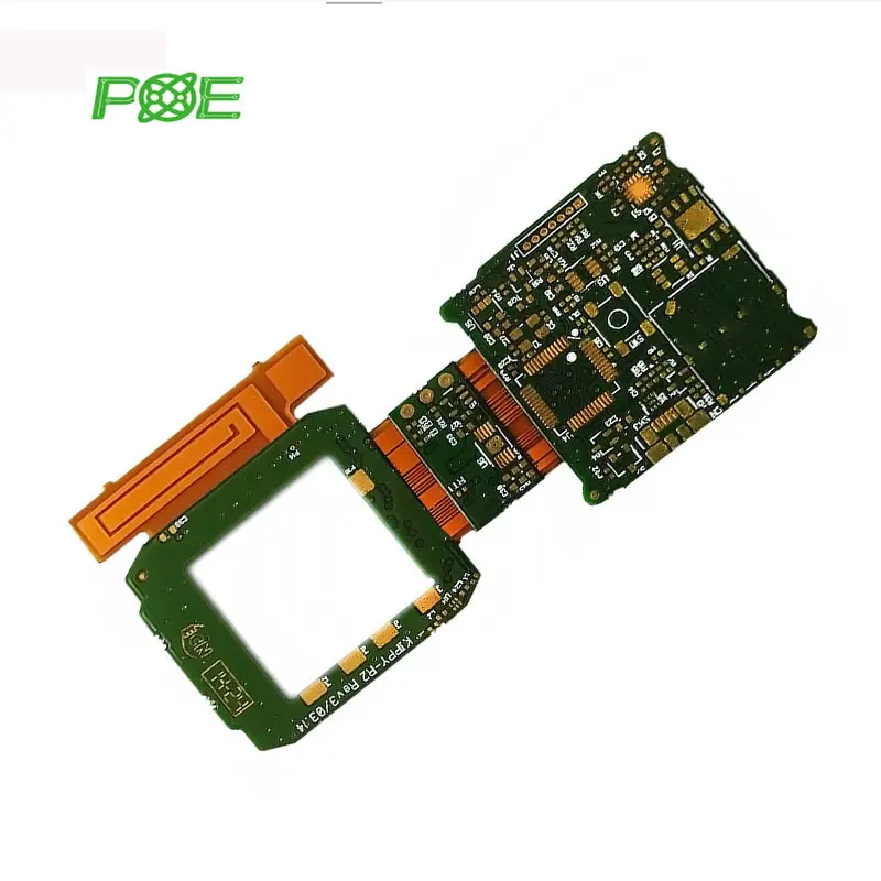 Rigido-flex PCB Bordo Dell'amplificatore di Potenza PCB GPS Chip di Tracciamento