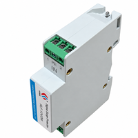 Parafoudre de rail DIN 2 fils RS485/422 12V 24V 48V CC pour systèmes de communication industriels