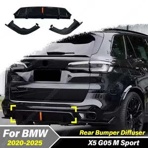 ดิฟฟิวเซอร์กันชนหลังรถยนต์ สำหรับ G05 M50i M50d M60i M60d 40i M Sport ปี 2020 2021 2022 2023 2024 2025 พร้อมไฟ LED อุปกรณ์ตกแต่งตัวถัง - Product Image 1