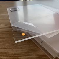 Plaque acrylique PMMA transparente épaisse et brillante, panneau transparent pour boîte de présentation et décoration intérieure