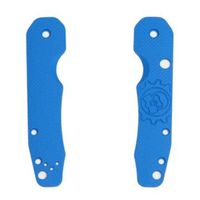 COUTEAUX SMOCK personnalisés G10 ÉCHELLES AVEC MOTIF/LOGO POUR SPYDERCO SMOCK