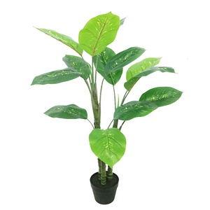 Искусственное дерево Зебра Галакси 120 см, имитация тропического растения для декора дома, офиса, отеля, для использования внутри и снаружи помещений - Product Image 5