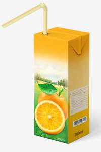 Aseptic Packaging Material <b>Roll</b> for 200ml Packs | High Barrier Paper/Al/PE | Custom Print OEM - Product Image 3