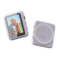 Pantalla Magnética para Selfies, Transmisión Inalámbrica de Pantalla, Control Remoto con Obturador, Transmisión WiFi 5G