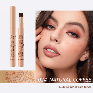 Vente chaude nouveau produit naturel et réaliste pas facile à décolorer étanche résistant à la sueur séchage rapide tache de rousseur <span class=keywords><strong>stylo</strong></span> timbre - Product Image 6