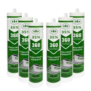 Sellador Adhesivo de Silicona para Piedra de Mármol, Resistente a la Intemperie, Estructural, Neutro, Popular en Gran Bretaña, 300 ml, Blanco - Product Image 1