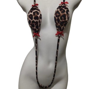 Lingerie <span class=keywords><strong>sexy</strong></span> de style japonais, douce pour la poitrine, grande taille, modèle Night Love, stock limité, bikini une pièce, combinaison moulante trois points, pour Noël - Product Image 4