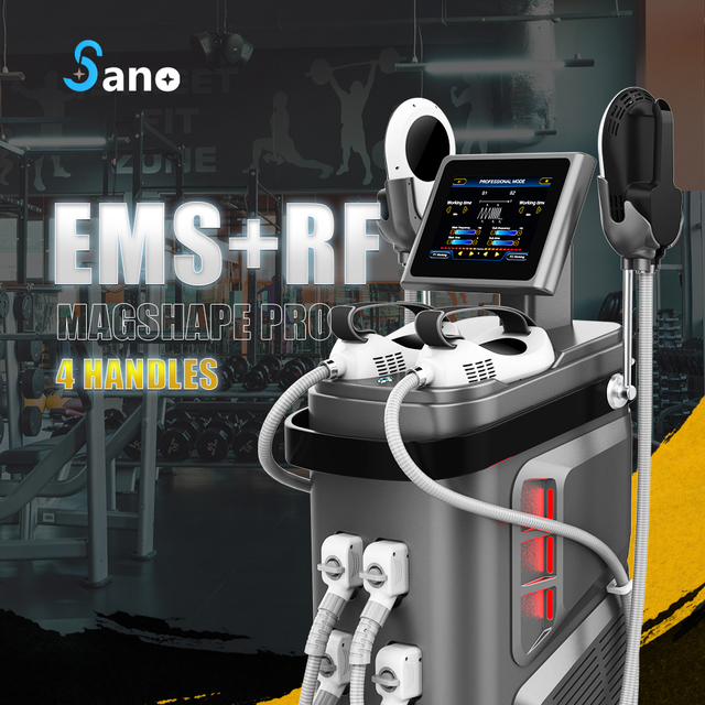Popular EMS Body Sculpt Electromagnetic Fat Reduction Rf Ems Body Shaping Build Muscles Machine