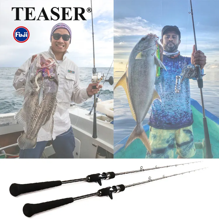 OBSESSION OCEANUS Offshore Casting FUJI Guía en espiral TORAY Carbon Blank Slow jigging Rod 1,98 M One Section Rod Jig Lure Fish Rod