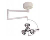 Lampe de chirurgie sans ombre de plafond d'hôpital à trois pétales Lampe d'inspection de salon de beauté