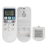 ES-AC122 AC télécommande intelligente 433kHz télécommande infrarouge pour GREE YVOFB5 climatiseur télécommande numérique LED Display15keys