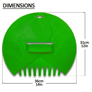 Ensemble de râteaux à feuilles ergonomiques, pinces à feuilles pour débris de jardin, outil de ramassage de feuilles qui économise l'effort, pour débris de pelouse et déchets de jardin - Product Image 3