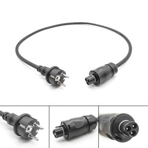 Câble d'extension micro-onduleur PV en cuivre nu AC/DC BC01 mâle 3x1.5mm² 2m 16A pour station d'alimentation, onduleur solaire, système d'alimentation PV - Product Image 1