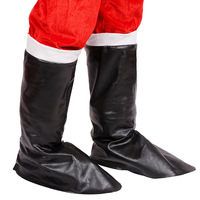 Costume de Père Noël de luxe pour homme, 7 pièces, costume de Noël pour adultes, pour hommes et femmes, pour décorations de fêtes