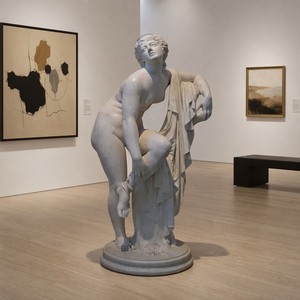 Statua Femminile in Marmo di Lusso Personalizzata - Stile Greco Classico Senza Tempo per Giardini e Tenute - Product Image 5