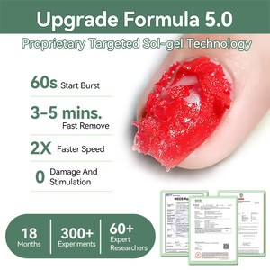 BORN PRETTY PRO 15ml Gel magique à rafale rapide sans <span class=keywords><strong>acétone</strong></span>, dissolvant de vernis à ongles liquide de marque privée pour salon de beauté - Product Image 4