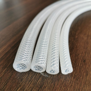 Economical Food Grade <strong>Silicone</strong> Braided <strong>Hose</strong> Used Bakery and Confectionery Equipment Lightweight Cost-Effective - Product Image 2