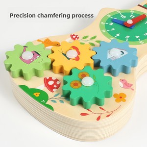 Nouveautés OEM&ODM : Jouets éducatifs Montessori en bois, planche d'activités sensorielle pour enfants, garçons et filles - Product Image 6
