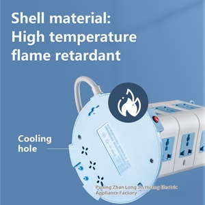 <span class=keywords><strong>USB</strong></span> PD sạc Type-C Máy tính để bàn hình tháp di động Plug-in CN tiêu chuẩn 10A mở rộng NFC Ổ cắm mạng cho văn phòng sử dụng - Product Image 3