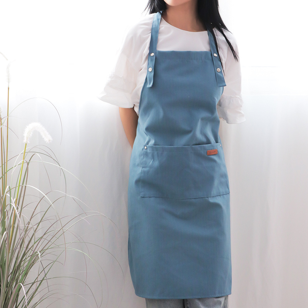 Light blue cotton label