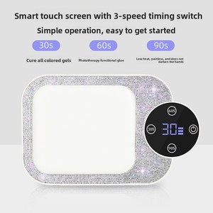 Lampe à ongles UV LED sans fil à 30 perles, séchoir professionnel pour vernis gel, fournitures pour salons de manucure - Product Image 5